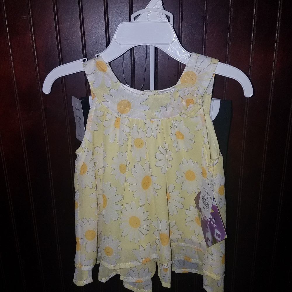 Two floral flowy sets for a size 3T